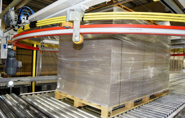 PallPack 8000 - helautomatisk sträckfilmsmaskin