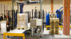 PallPack 6000 - arm roterande sträckfilmsmaskin