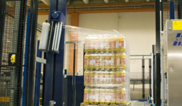 PallPack 6000 - arm roterande sträckfilmsmaskin