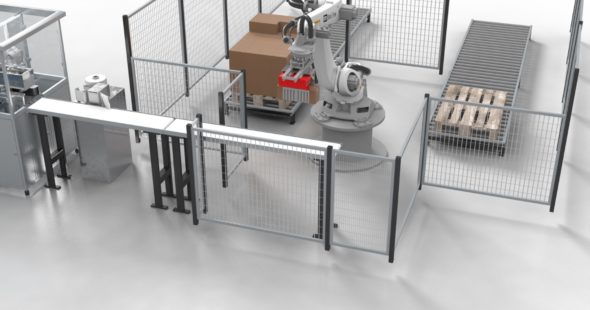 Palletering med robot