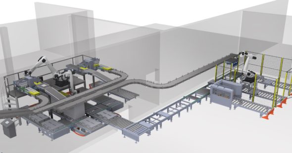 Robot palletering