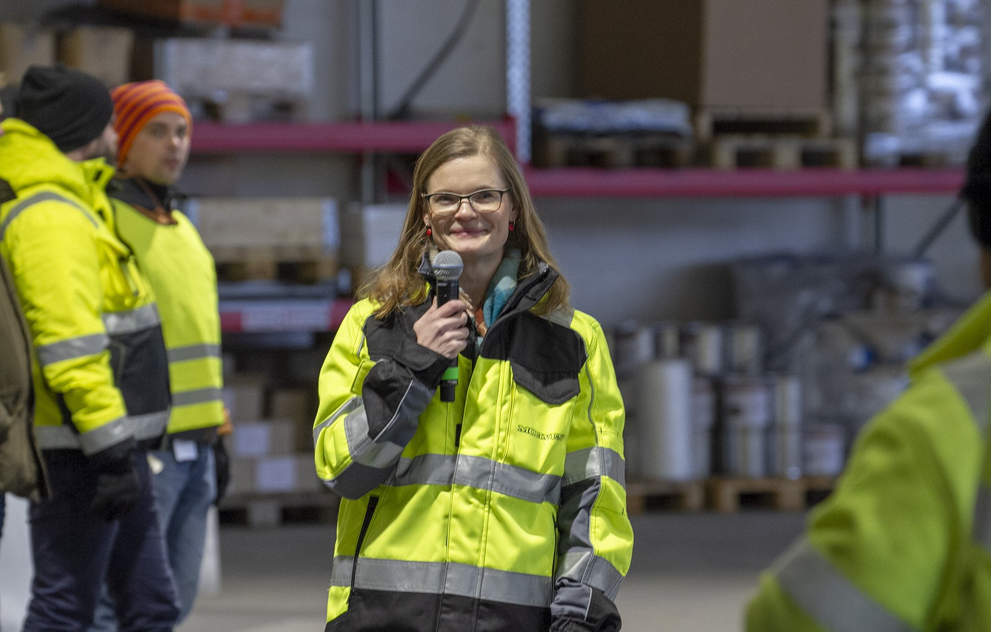 Moelven Langmoens logistikchef Thea Slotnæs