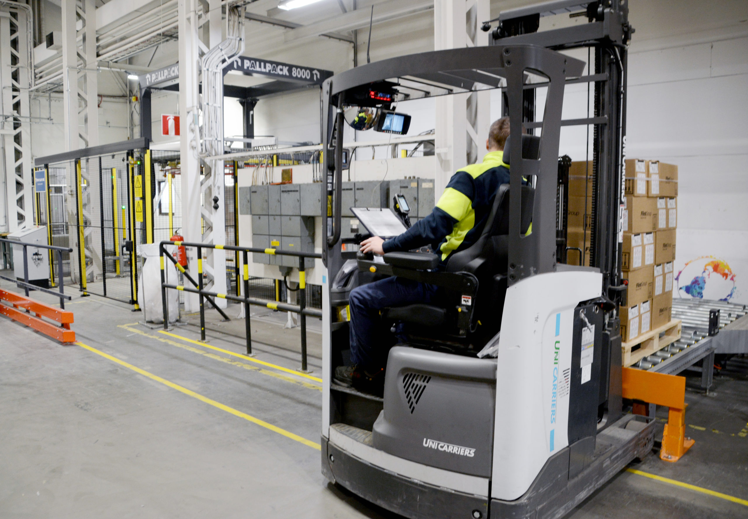 Helautomatisk sträckfilmsmaskin