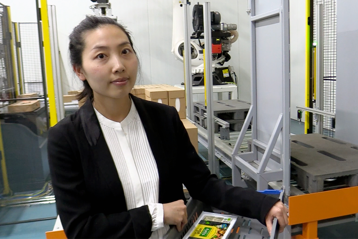 Joceline Lu, vd för Nordic Green Food