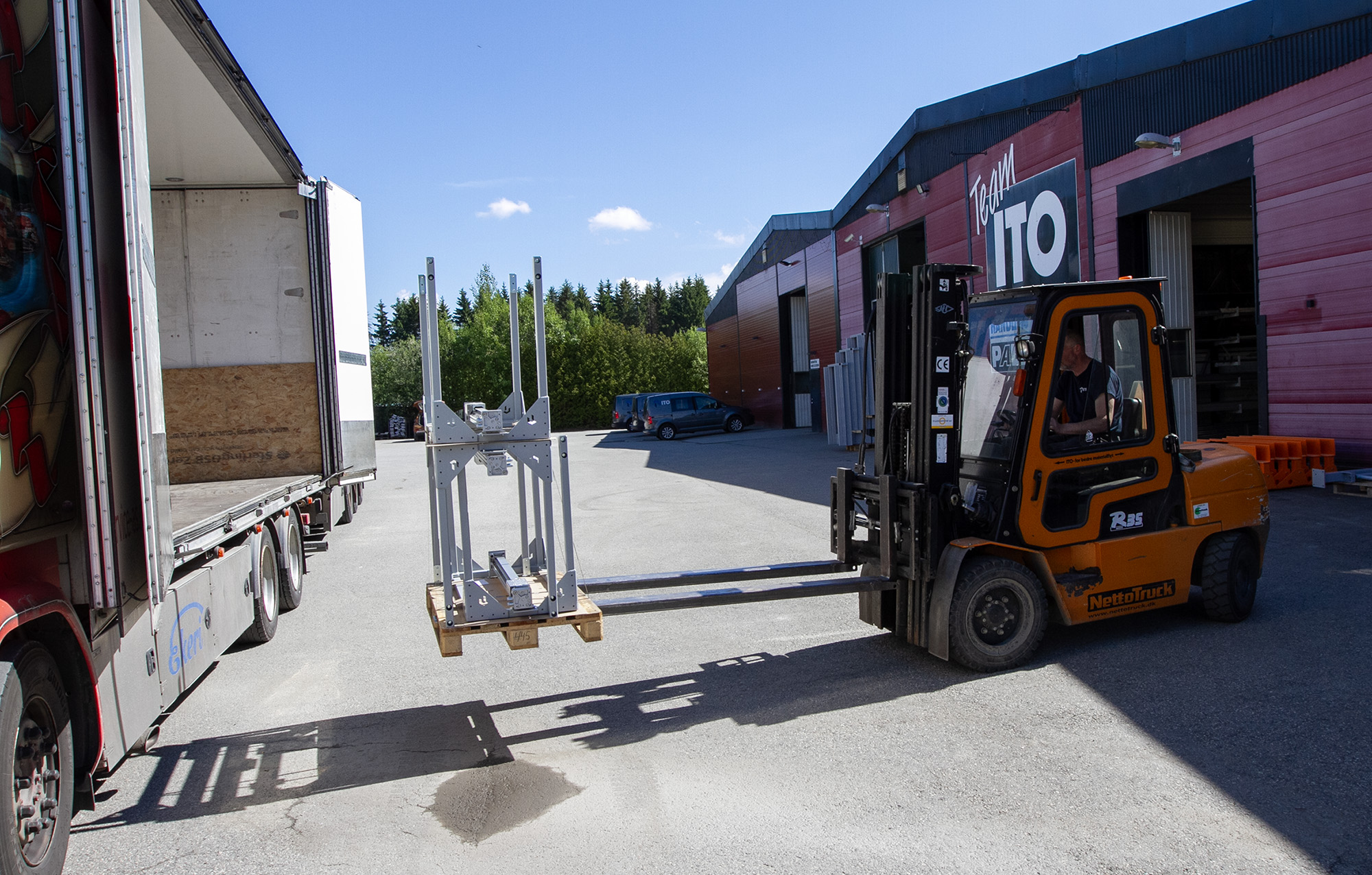 Installationsfärdig teknik ITO PallPack