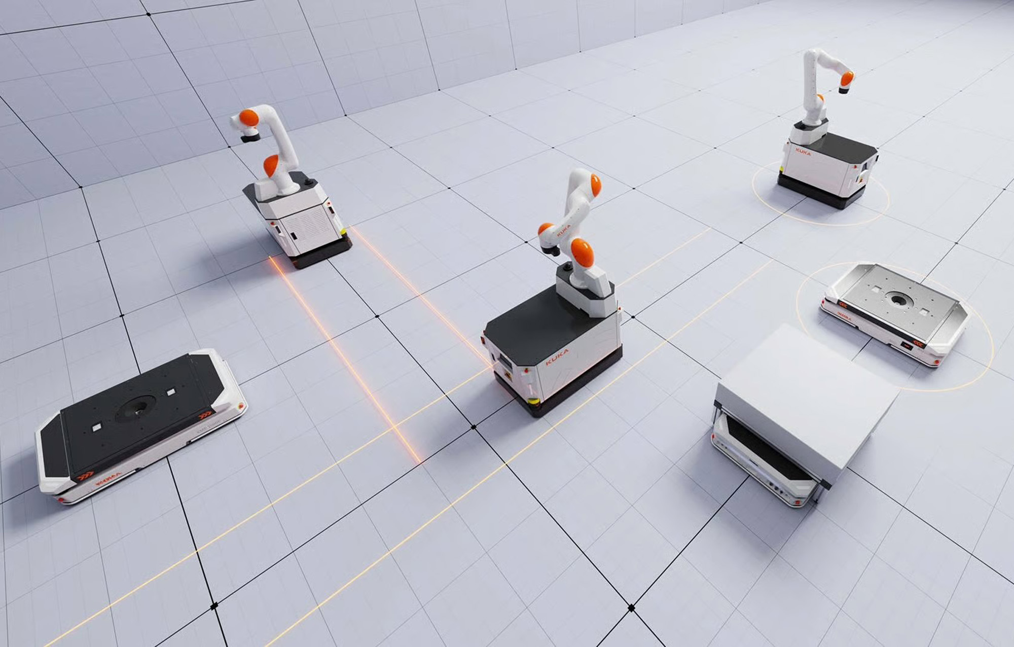 Robotarmslösningar, KUKA